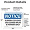 Signmission 18 in Height, 24 in Width, Vinyl Decal, Rectangle OS-2PACK-NS-D-1824-L-18341 - alternate 6